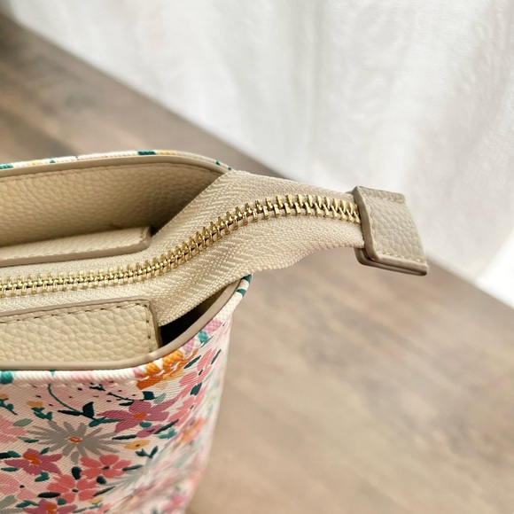 Nanette Lepore Floral Zip Tote - Picture 11 of 13